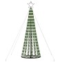 Weihnachtsbaum-Lichtkegel 275 kaltweiße LEDs 180 cm von , Weihnachtsbeleuchtung - Ref: Foro24-358065, Preis: 50,19 €, Rabatt: %