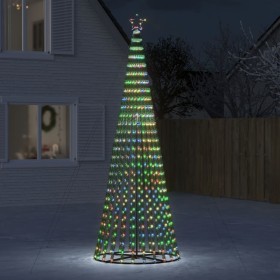 Árbol de Navidad cono de luz 688 LEDs de colores 300 cm de , Luces de Navidad - Ref: Foro24-358071, Precio: 89,50 €, Descuent...