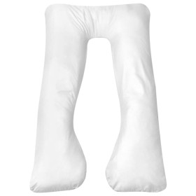 White pregnancy pillow 90x145 cm by vidaXL, Pillows - Ref: Foro24-131586, Price: 43,55 €, Discount: %