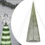 Christmas tree light cone 1544 cold white LEDs 500 cm by , Christmas lights - Ref: Foro24-358073, Price: 155,86 €, Discount: %