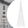 Christmas tree on flagpole 1534 cold white LEDs 500 cm by , Christmas lights - Ref: Foro24-358117, Price: 100,38 €, Discount: %