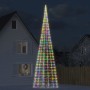 Weihnachtsbaum am Fahnenmast 3000 LED-Farben 800 cm von , Weihnachtsbeleuchtung - Ref: Foro24-358122, Preis: 161,22 €, Rabatt: %