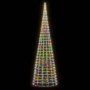 Christmas tree on flagpole 3000 LED colors 800 cm by , Christmas lights - Ref: Foro24-358122, Price: 161,22 €, Discount: %