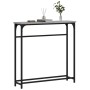 Mesa consola madera de ingeniería gris Sonoma 75x19,5x75 cm de , Mesas auxiliares - Ref: Foro24-834138, Precio: 38,53 €, Desc...