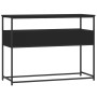 Mesa consola madera de ingeniería negra 100x40x75 cm de , Mesas auxiliares - Ref: Foro24-834150, Precio: 75,82 €, Descuento: %