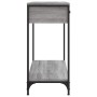 Mesa consola madera de ingeniería gris Sonoma 75x34,5x75 cm de , Mesas auxiliares - Ref: Foro24-834178, Precio: 81,66 €, Desc...