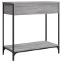 Mesa consola madera de ingeniería gris Sonoma 75x34,5x75 cm de , Mesas auxiliares - Ref: Foro24-834178, Precio: 81,66 €, Desc...