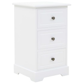 MDF and pine wood nightstand 35x32x59 cm by vidaXL, Nightstands - Ref: Foro24-245756, Price: 86,77 €, Discount: %