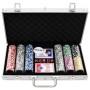 Juego de fichas de póker 300 piezas 11,5 g de , Estuches y fichas de póquer - Ref: Foro24-80417, Precio: 44,82 €, Descuento: %