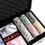 Juego de fichas de póker 300 piezas 11,5 g de , Estuches y fichas de póquer - Ref: Foro24-80417, Precio: 44,82 €, Descuento: %