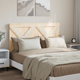 Solid pine wood headboard 140x104 cm by , Headboards and footboards - Ref: Foro24-358406, Price: 59,44 €, Discount: %