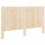 Solid pine wood headboard 180x104 cm by , Headboards and footboards - Ref: Foro24-358394, Price: 92,03 €, Discount: %