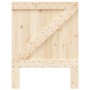 Solid pine wood bed headboard 80x104 cm by , Headboards and footboards - Ref: Foro24-358396, Price: 40,21 €, Discount: %