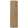 Bathroom cabinet with mirror and LED light oak 45x13x52 cm by , bathroom vanities - Ref: Foro24-357968, Price: 90,96 €, Disco...