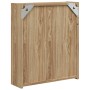 Bathroom cabinet with mirror and LED light oak 45x13x52 cm by , bathroom vanities - Ref: Foro24-357968, Price: 90,96 €, Disco...