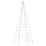 Christmas tree on flagpole 200 warm white LEDs 180cm by , Christmas lights - Ref: Foro24-358108, Price: 27,21 €, Discount: %