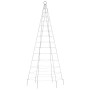 Christmas tree on flagpole 200 warm white LEDs 180cm by , Christmas lights - Ref: Foro24-358108, Price: 27,21 €, Discount: %