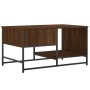 Brown oak engineered wood coffee table 85.5x51x45 cm by , Coffee table - Ref: Foro24-835343, Price: 40,28 €, Discount: %