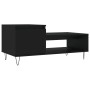 Black plywood coffee table 100x50x45 cm by , Coffee table - Ref: Foro24-830829, Price: 46,71 €, Discount: %