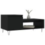 Black plywood coffee table 100x50x45 cm by , Coffee table - Ref: Foro24-830829, Price: 46,71 €, Discount: %