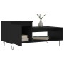 Black plywood coffee table 100x50x45 cm by , Coffee table - Ref: Foro24-830829, Price: 46,71 €, Discount: %