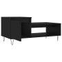 Black plywood coffee table 100x50x45 cm by , Coffee table - Ref: Foro24-830829, Price: 46,71 €, Discount: %