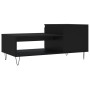 Black plywood coffee table 100x50x45 cm by , Coffee table - Ref: Foro24-830829, Price: 46,71 €, Discount: %