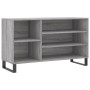 Shoe cabinet made of gray Sonoma plywood wood 102x36x60 cm by , Shoe racks and shoe organizers - Ref: Foro24-831426, Price: 5...