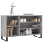 Shoe cabinet made of gray Sonoma plywood wood 102x36x60 cm by , Shoe racks and shoe organizers - Ref: Foro24-831426, Price: 5...