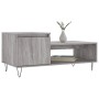 Mesa de centro madera contrachapada gris Sonoma 100x50x45 cm de , Mesas de centro - Ref: Foro24-830834, Precio: 46,88 €, Desc...