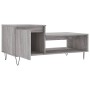 Gray Sonoma plywood coffee table 100x50x45 cm by , Coffee table - Ref: Foro24-830834, Price: 45,97 €, Discount: %