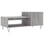 Gray Sonoma plywood coffee table 100x50x45 cm by , Coffee table - Ref: Foro24-830834, Price: 45,97 €, Discount: %