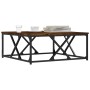 Mesa de centro madera contrachapada roble ahumado 70x70x30 cm de , Mesas de centro - Ref: Foro24-835371, Precio: 46,00 €, Des...