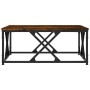 Mesa de centro madera contrachapada roble ahumado 70x70x30 cm de , Mesas de centro - Ref: Foro24-835371, Precio: 46,00 €, Des...