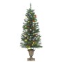 Artificial Christmas trees 2 pcs 100 LED green white 120 cm by , Christmas trees - Ref: Foro24-357771, Price: 81,75 €, Discou...