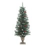 Artificial Christmas trees 2 pcs 100 LED green white 120 cm by , Christmas trees - Ref: Foro24-357771, Price: 81,75 €, Discou...