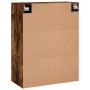 Armarios de pared 2 uds madera de ingeniería roble ahumado de , Aparadores - Ref: Foro24-3197894, Precio: 168,99 €, Descuento: %