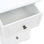 MDF and pine wood nightstand 35x32x59 cm by vidaXL, Nightstands - Ref: Foro24-245756, Price: 99,90 €, Discount: %