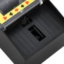 Automatic black card shuffler for 2 decks by , Poker cases and chips - Ref: Foro24-80419, Price: 16,66 €, Discount: %