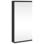 Corner bathroom cabinet with black mirror 30x24x60 cm by , bathroom vanities - Ref: Foro24-357979, Price: 85,90 €, Discount: %