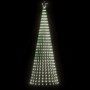 Christmas tree with cone of light 688 cold white LEDs 300 cm by , Christmas lights - Ref: Foro24-358069, Price: 89,50 €, Disc...