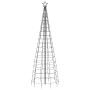 Christmas tree cone with stakes 570 colored LEDs 300 cm by , Christmas lights - Ref: Foro24-358106, Price: 60,45 €, Discount: %