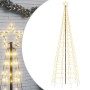 Christmas tree cone with stakes 570 warm white LEDs 300 cm by , Christmas lights - Ref: Foro24-358104, Price: 66,99 €, Discou...