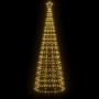 Christmas tree cone with stakes 570 warm white LEDs 300 cm by , Christmas lights - Ref: Foro24-358104, Price: 60,48 €, Discou...