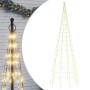 Weihnachtsbaum am Fahnenmast 550 warmweiße LEDs 300cm von , Weihnachtsbeleuchtung - Ref: Foro24-358112, Preis: 46,27 €, Rabat...