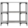 Mesa consola madera de ingeniería gris Sonoma 102x35x90 cm de , Mesas auxiliares - Ref: Foro24-834148, Precio: 70,29 €, Descu...