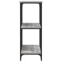 Engineered wood gray Sonoma console table 102x35x90 cm by , Side tables - Ref: Foro24-834148, Price: 70,29 €, Discount: %