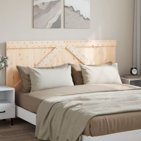 Solid pine wood headboard 180x104 cm by , Headboards and footboards - Ref: Foro24-358401, Price: 88,25 €, Discount: %