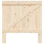 Cabecero de madera maciza de pino 100x104 cm de , Cabeceros y pies de cama - Ref: Foro24-358398, Precio: 39,99 €, Descuento: %