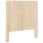 Cabecero de madera maciza de pino 100x104 cm de , Cabeceros y pies de cama - Ref: Foro24-358398, Precio: 39,99 €, Descuento: %